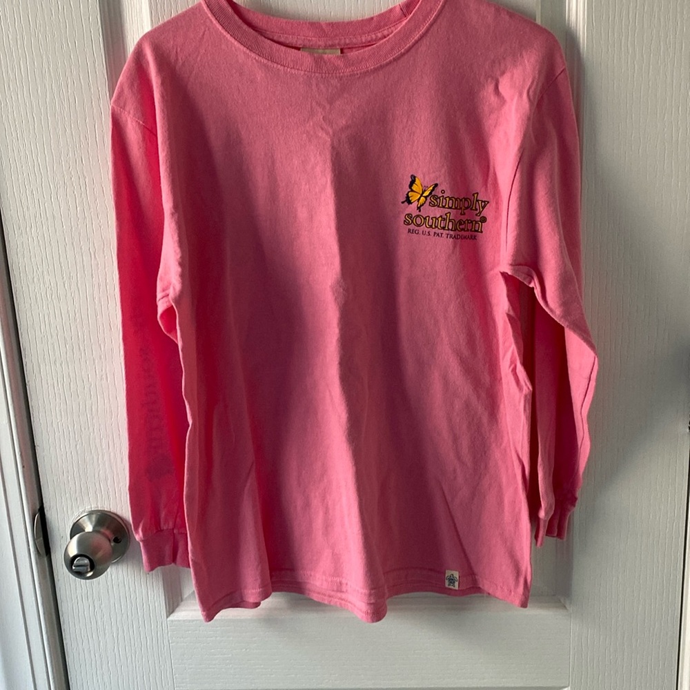 Simply Southern Pink Long Sleeved T-Shirt